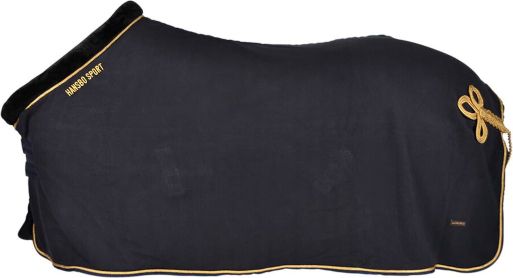 Hansbo Sport Fleece Tæppe HS Divina Royal - Navy