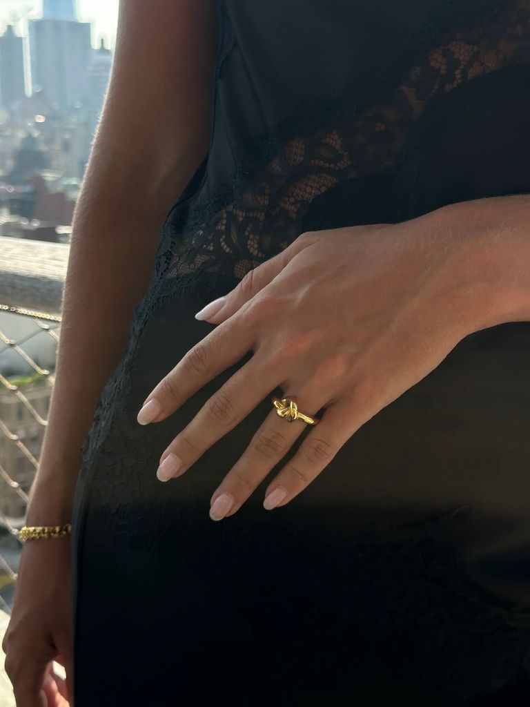 Muli Collection Knot Ring Guld