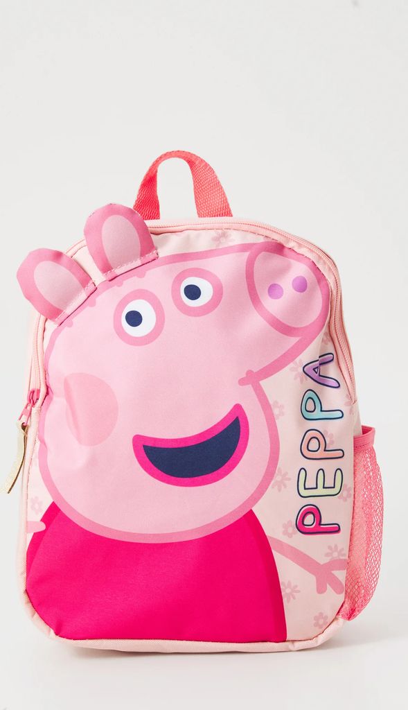 kidzroombackpack peppa pig fluffy friends unisex - skoletasker - pink