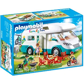 Playmobil Family Fun - Autocamper - 70088 - Fra 4 år.