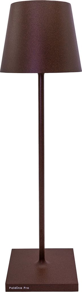 Zafferano Poldina LED Mat Brun Bordlampe