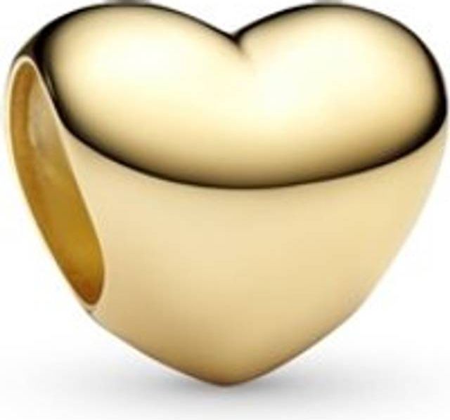 Pandora Heart 14K Gold-Plated Mini Charm - Gold