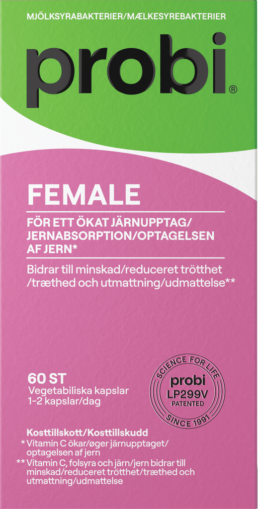 probi female kapsler, 60 stk.