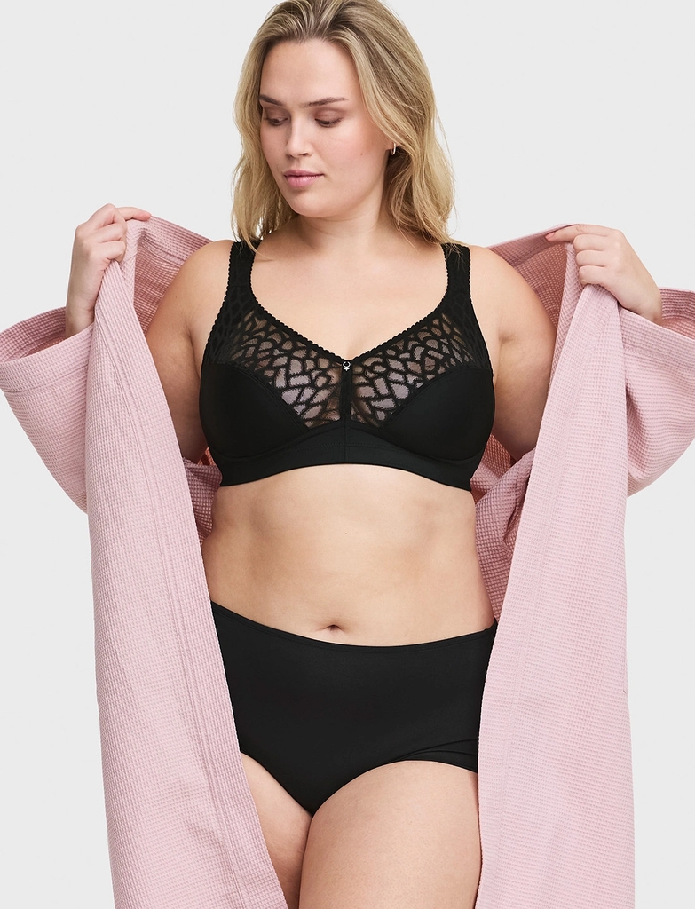 SWEGMARK Lovely Lilly Soft Bra |Black |D x 90