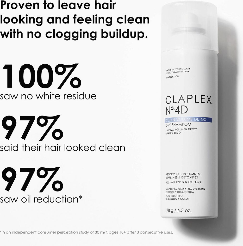 no. 4d clean volume detox dry shampoo 50ml