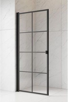 camargue brusedør stockholm sort 193x76-77,5 cm