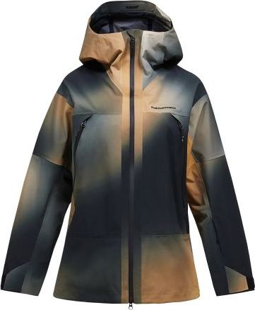 Peak Performance Edge 3L AOP Jacket Powder Fade - Dame