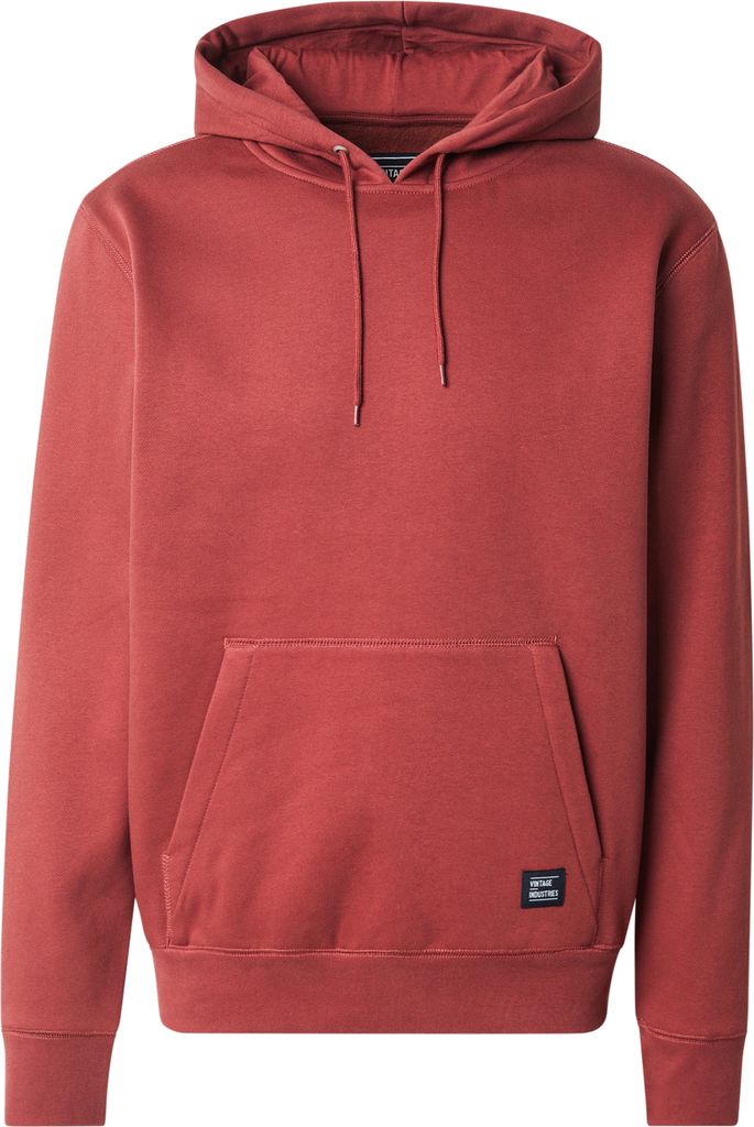 Vintage Industries Derby Hooded Sweatshirt Heather