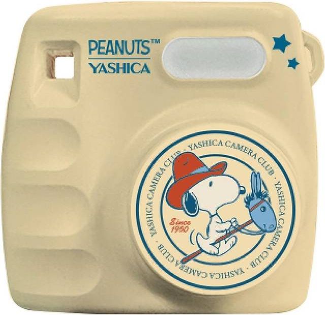 Yashica x Peanuts Mini Digital Kamera Cream
