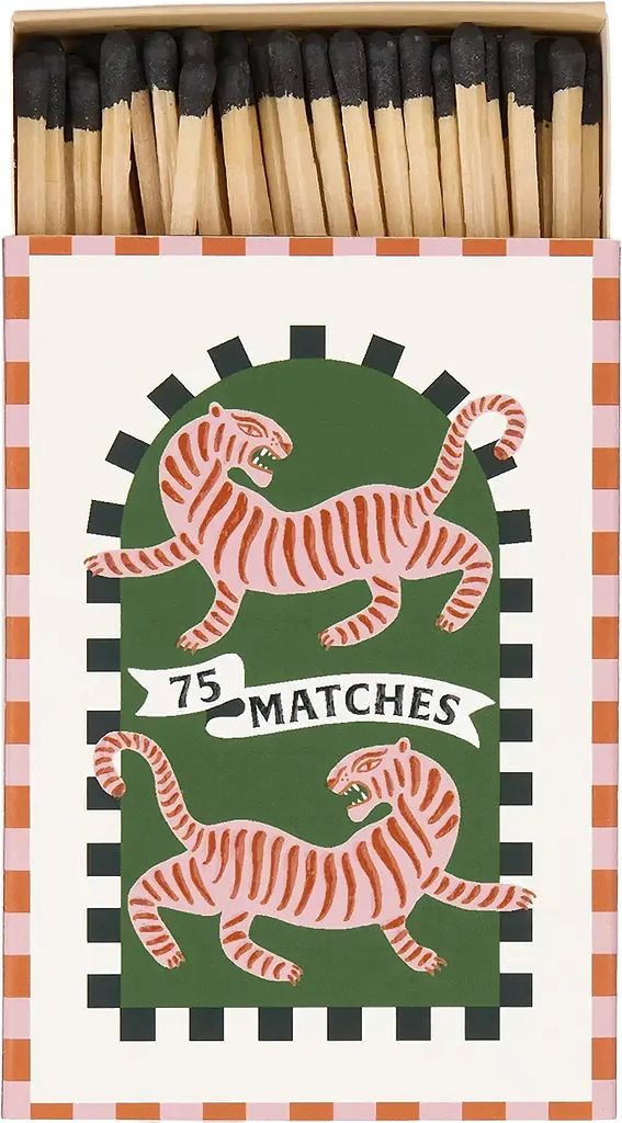 Paddywax | Matcher Adopo Tiger, Sort | ONE SIZE