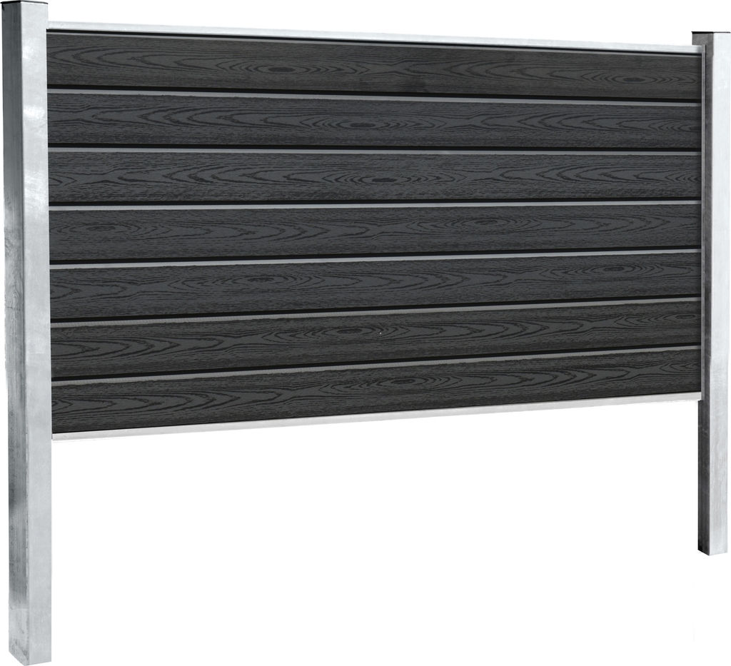 Kirkedal Galvaniseret Hegn Startsæt 90 x 180 cm