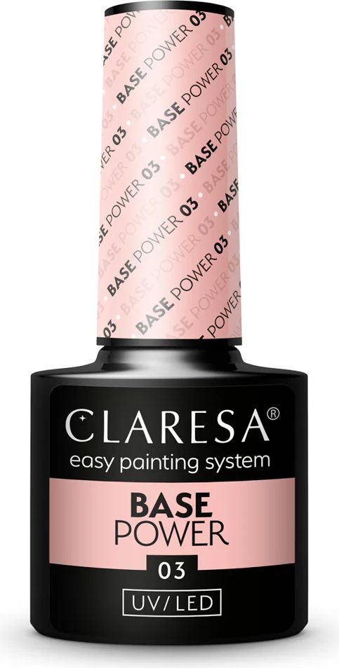 Claresa Base Power Base for Hybridlakk - Nr. 03 5ml