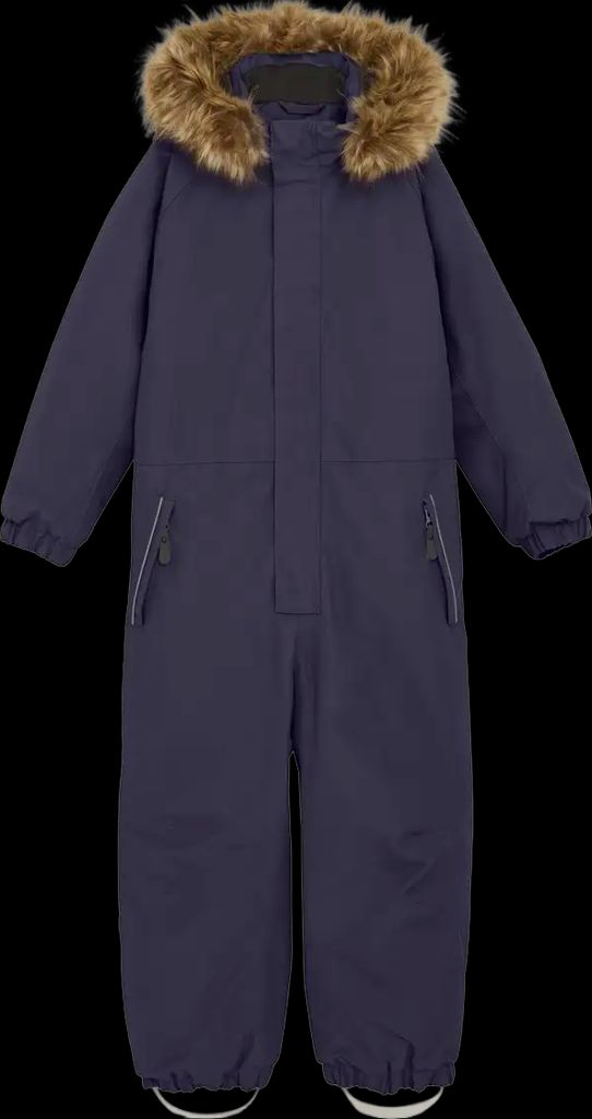 coverall w. fake fur