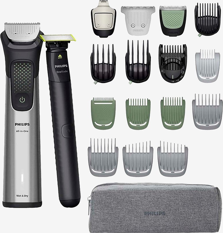 Allt-i-ett 20-i-1-trimmer – ansikte, huvud, kropp