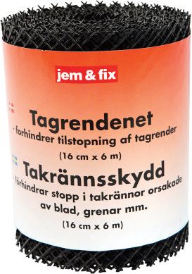 Takrännenät 160 x 6000 mm