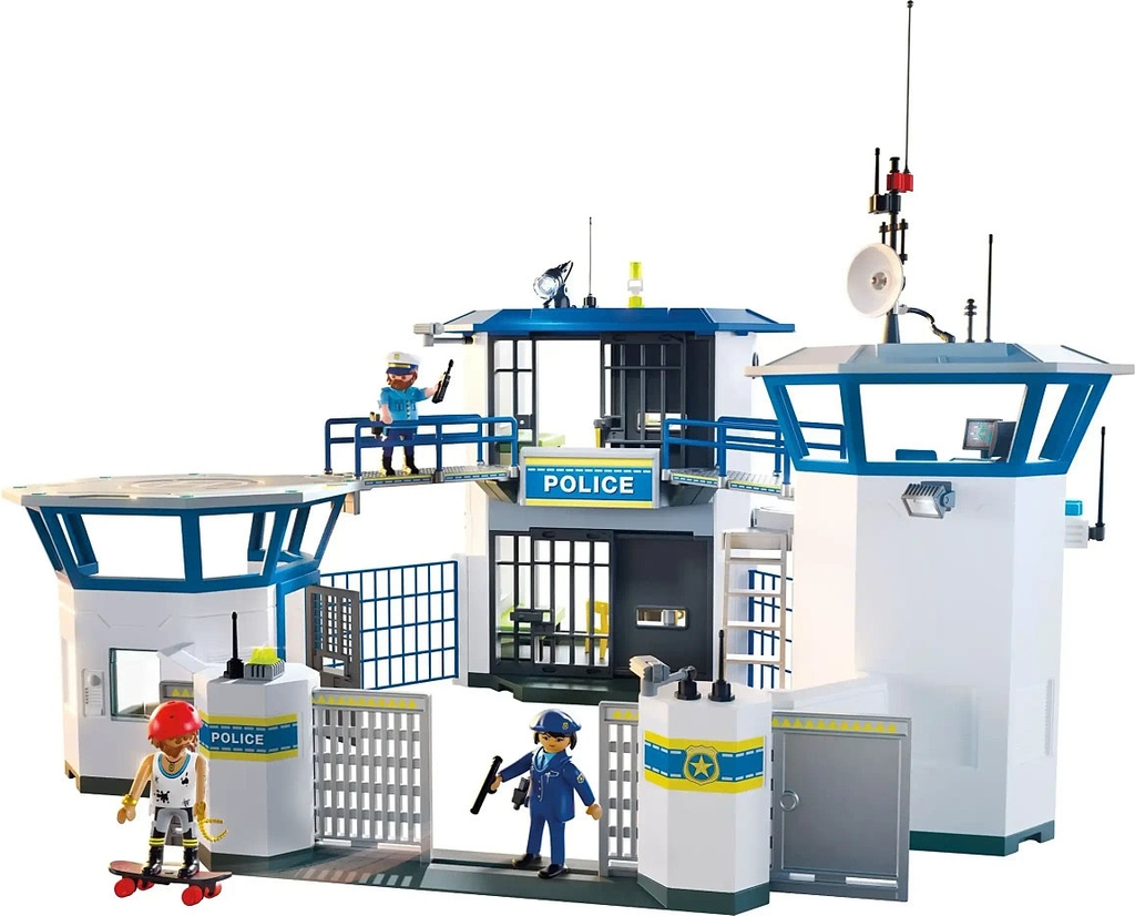 PLAYMOBIL Police Command Center - Blue - ONE SIZE