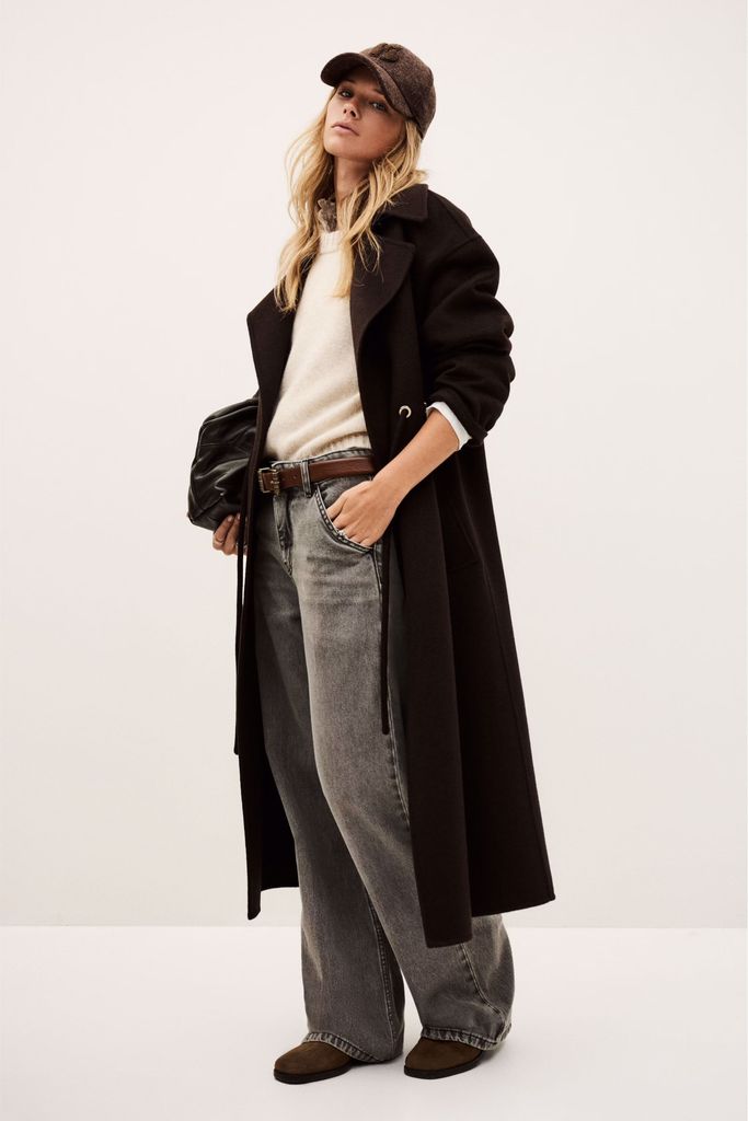 ba&sh Coat Kate - Brown - 40
