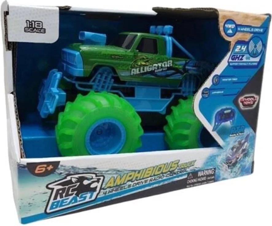 Junior Driver RC Beast Amphibious Fjernstyret Offroadbil 1 18