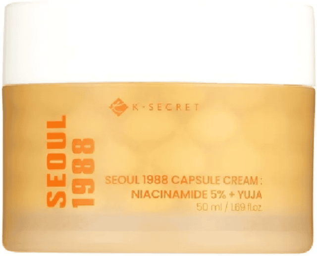 K - Secret Seoul 1988 Capsule Cream Niacinamide 5% Yuja 50 ml 50ml