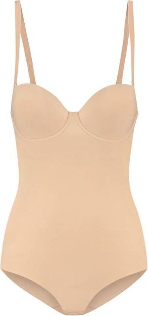 Bye Bra Sculpting Padded Wire Bodystocking - Beige