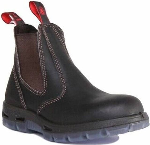 Redback Bobcat Leather Boot - Dark Brown