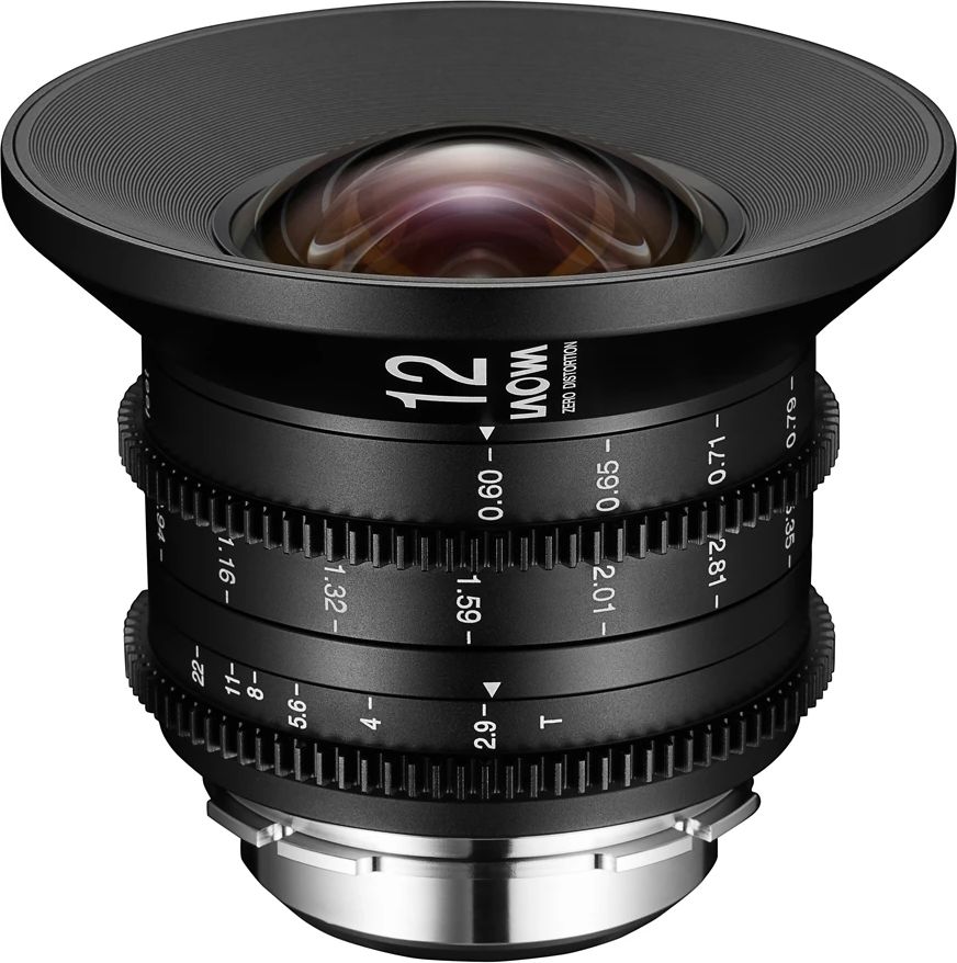 Laowa 12mm T2.9 Zero-D Cine for Arri PL