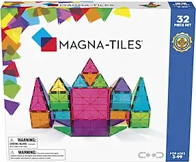 Magna-Tiles - Clear Colours 32 pcs