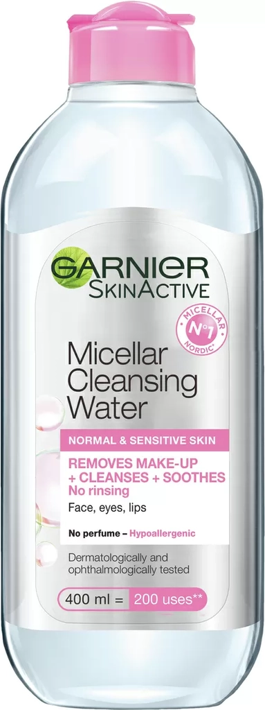 skin active micellar cleansing water - 400 ml.