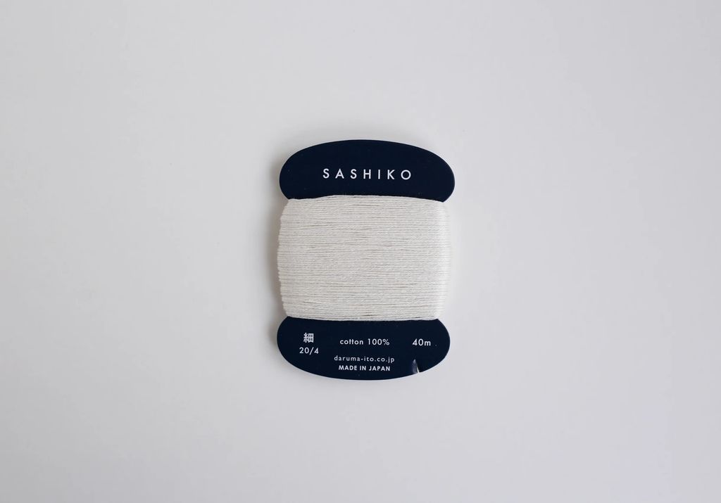 daruma sashikogarn - 40 m - 202 ecru