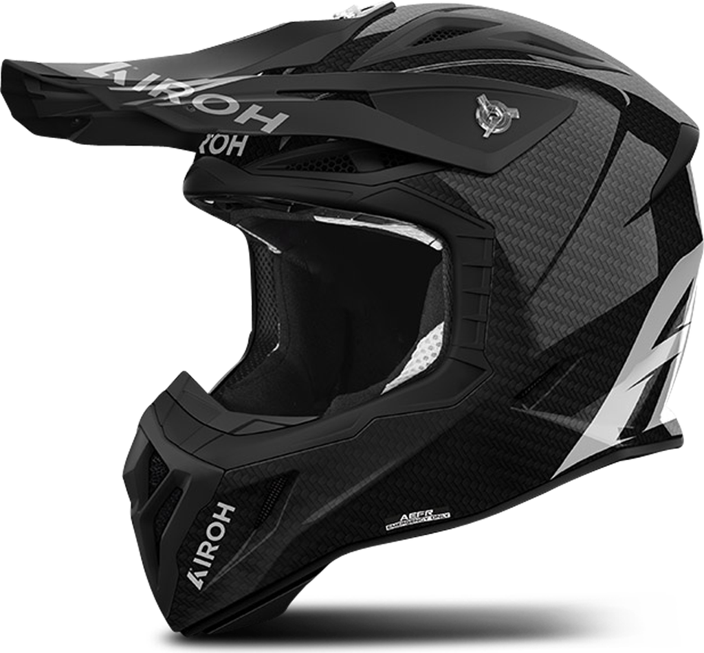 Airoh Aviator Ace 2 Crosshjelm - Blank Carbon