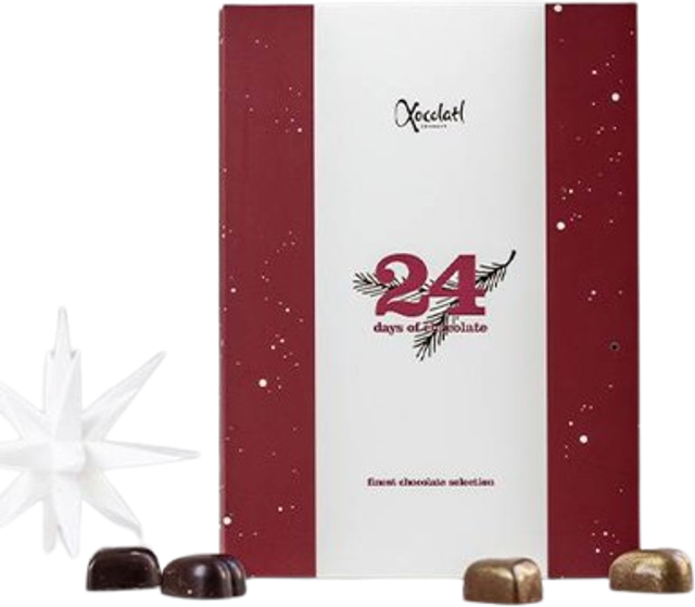 Xocolatl Snow Crystal Calendar Diamonds 125g