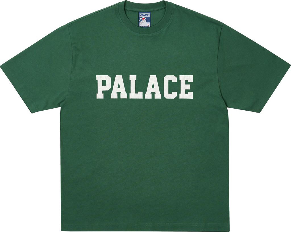 Palace College T-Shirt Racey Green