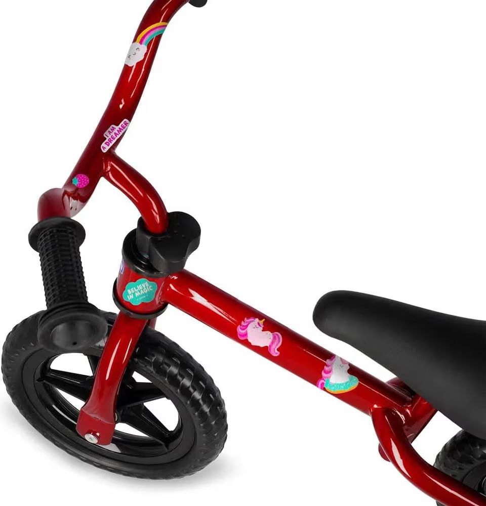 Legami Reflekterande klistermärken för ridning med stil, reflekterande klistermärken, sol- och regnbeständiga, lätta att applicera och ta bort, cykeldekoration för barn, enhörning, standard