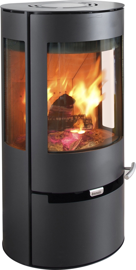 aduro 9 brændeovn sort med skuffe 8 kw