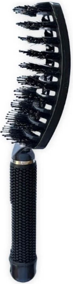 yuaia haircare curved paddle brush black