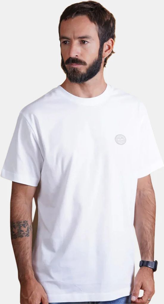 globe brushed t-shirt