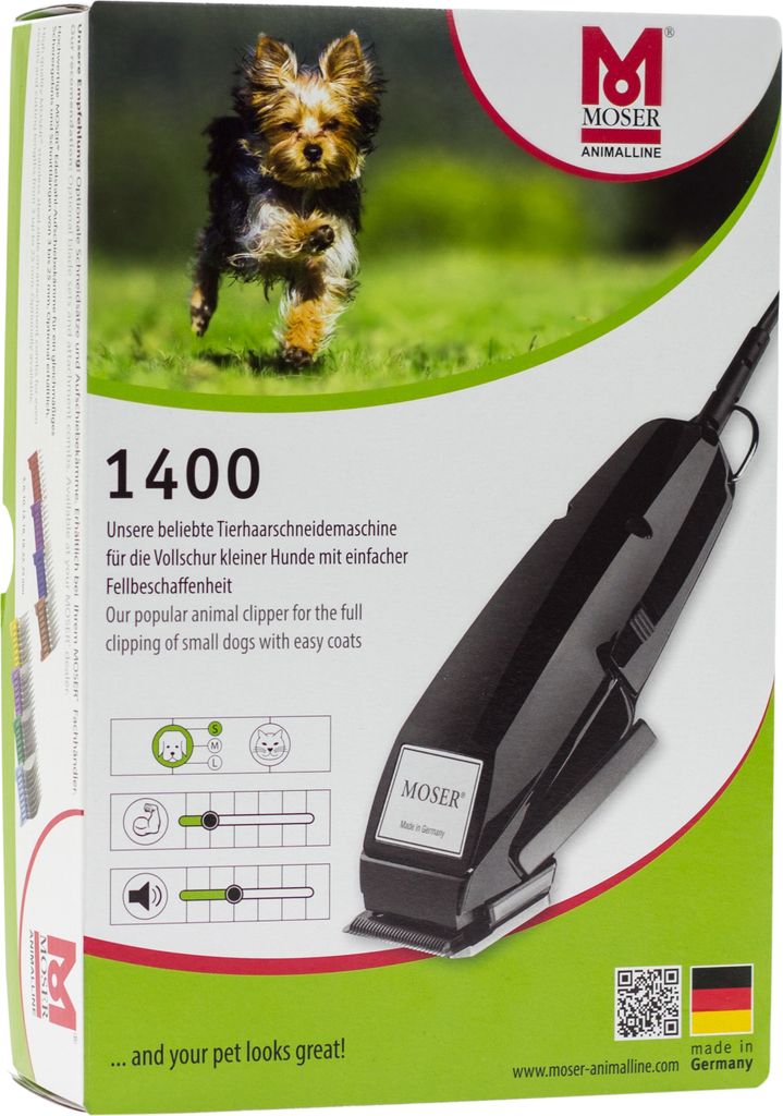 Moser 1400 Hundetrimmer - 10W