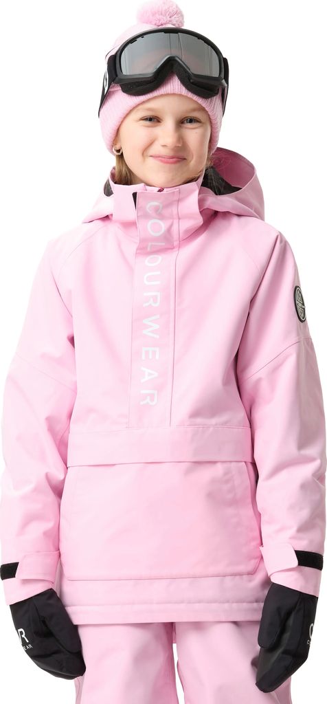 ColourWear Juniors Signature Anorak Light Pink Gefütterte Skijacken