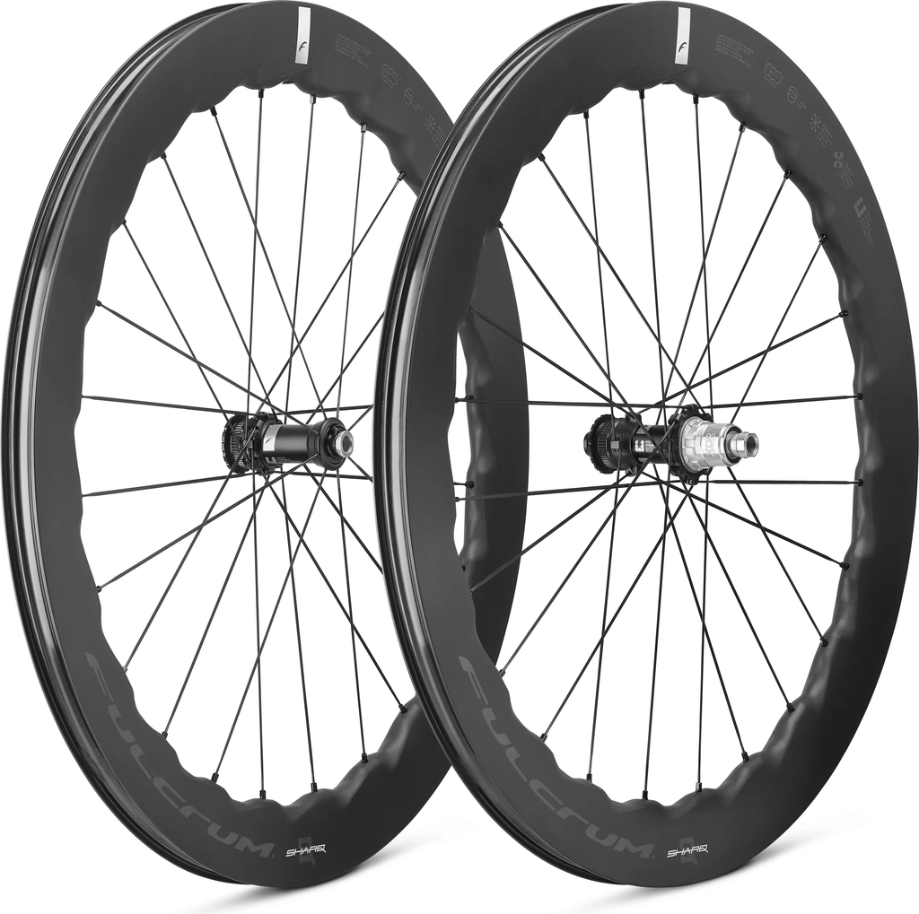 Fulcrum Sharq 57 Road Gravel Disc Hjulsæt 700c 57mm XDR Body Carbon