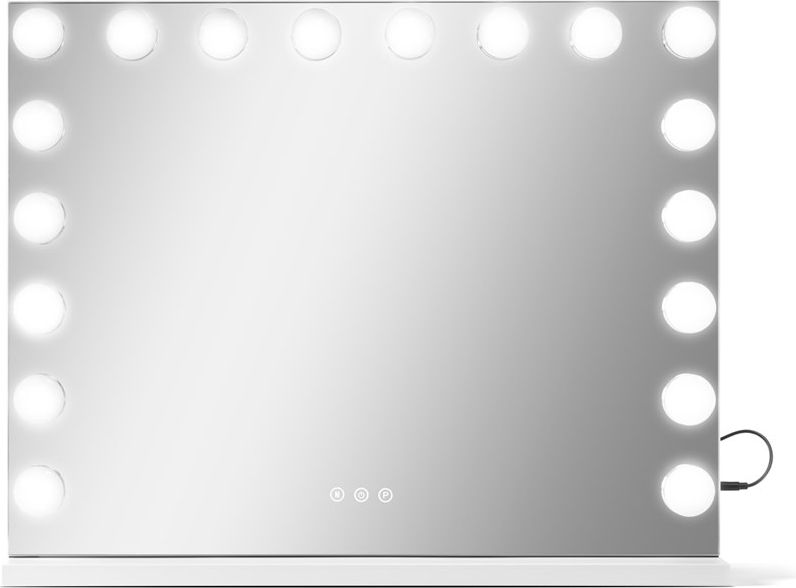 Gillian Jones Makeup spejl med LED touch og USB-opladning!