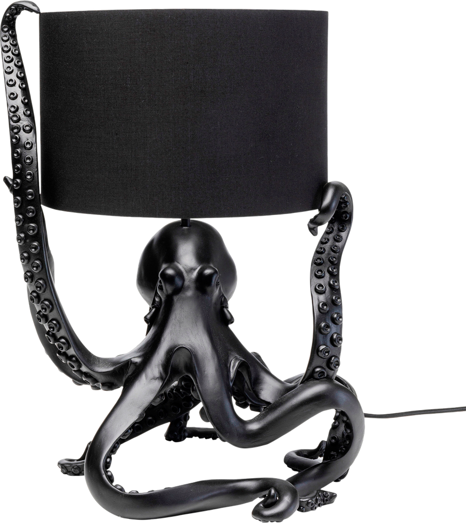 KARE Design - Bordlampe Octopus Sort 47cm - Sort