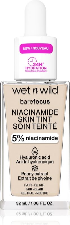 wet n wild bare focus niacinamide skin tint fair 32 ml