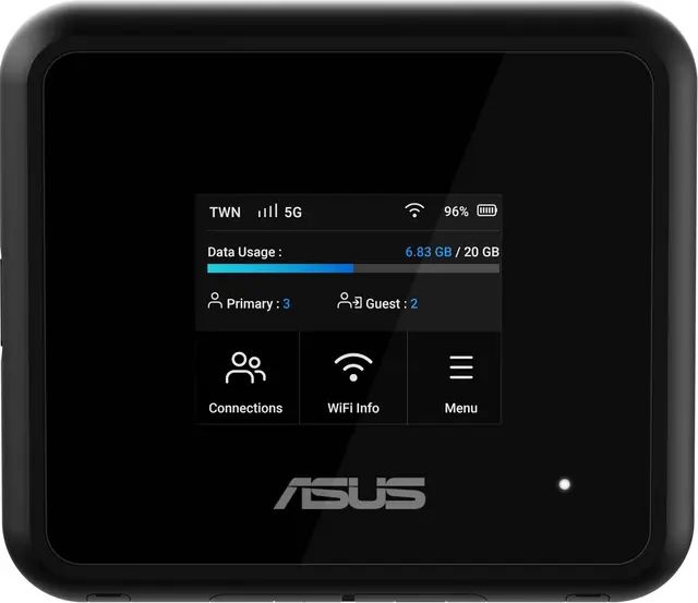 ASUS 5G GO WF7 BE5800 Mobil Bredbåndsrouter
