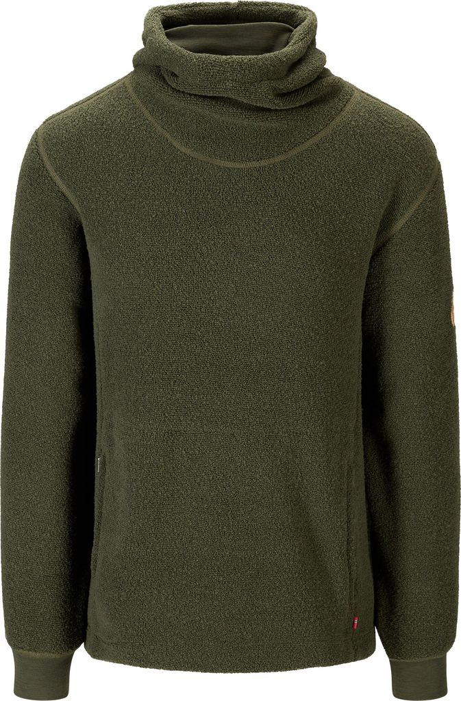 Aclima Reborn Terry Pullover Olive Melange