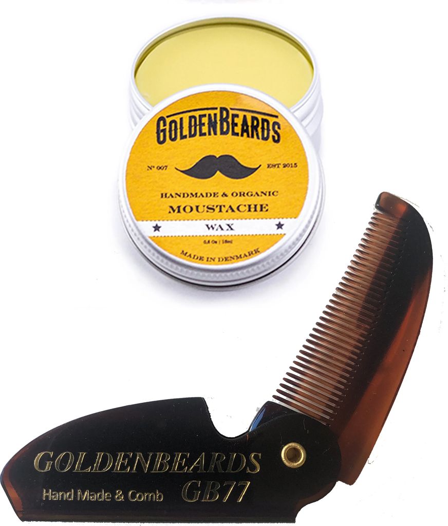 moustachevoks + golden beards 77 foldekam special udgave