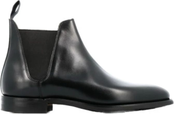 Crockett & Jones Chelsea 8 City Sole Black Calf