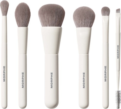 morphe along for the glide 6-piece travel brush set
