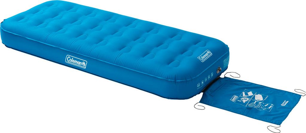 coleman extra luftmadras (198x82cm) blå