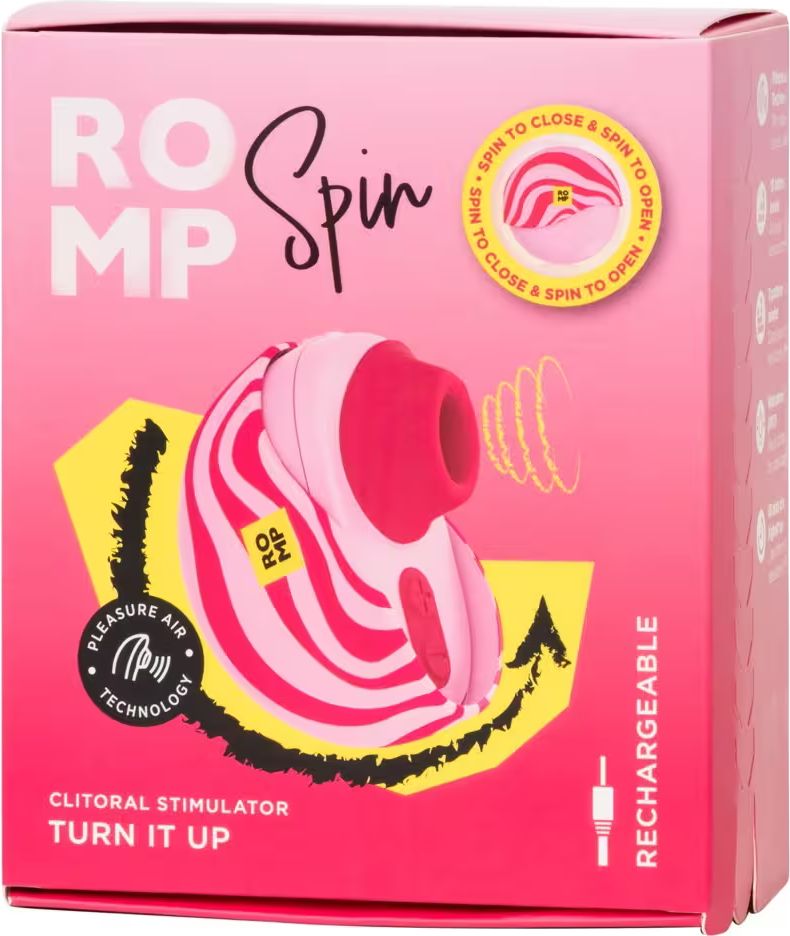 Romp Spin Klitoris Vibrator Pink