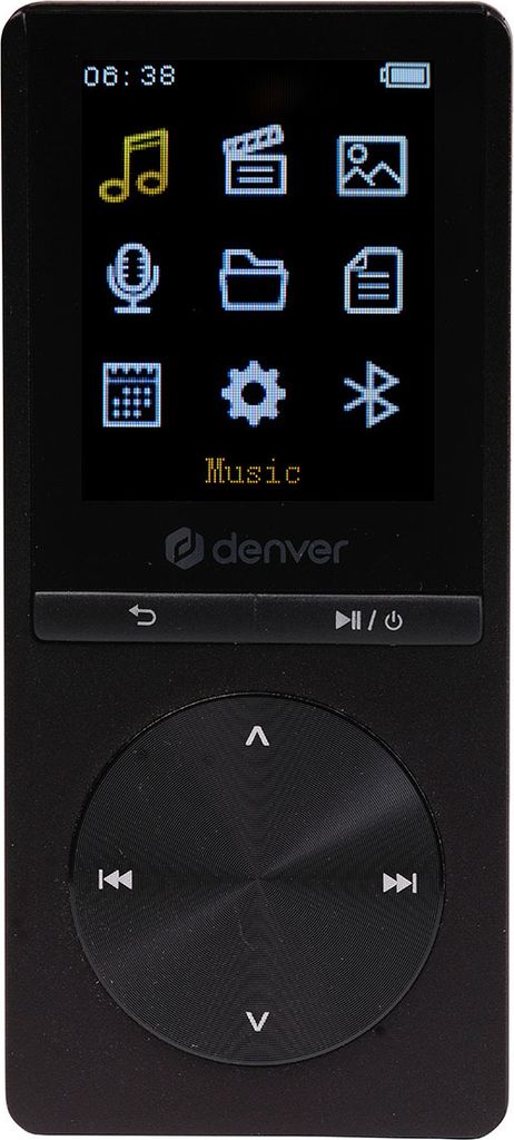DENVER MP-1820BMK2 BLACK - MP3-Afspiller 4 GB